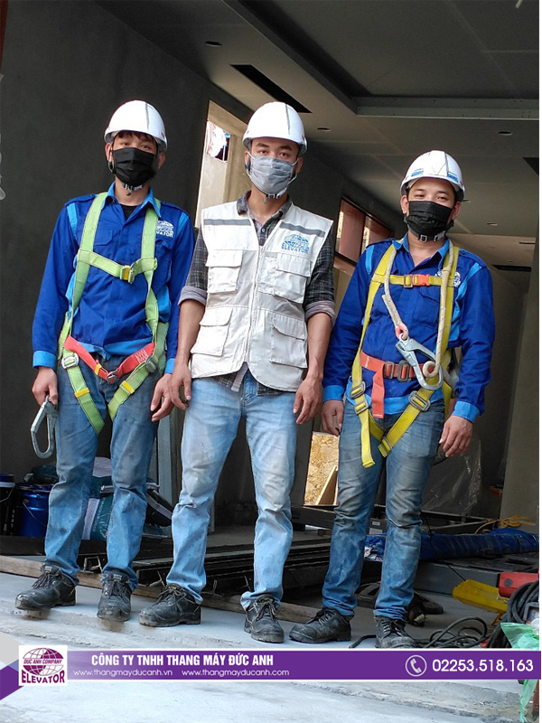 Dự án lắp đặt thang máy gia đình ông Sơn tại Trường Chinh Kiến An