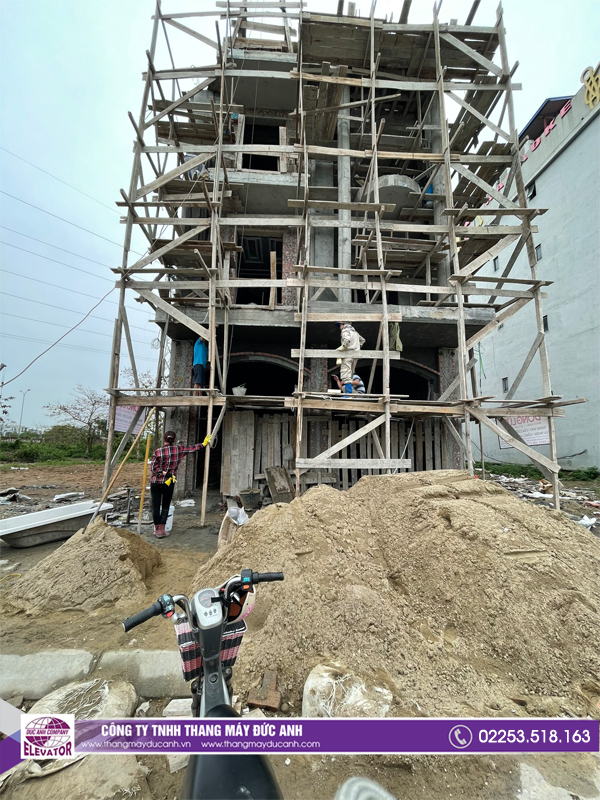 Khảo sát lắp đặt thang máy tại khu tái định cư vườn Hồng – CĐT Anh Xuân