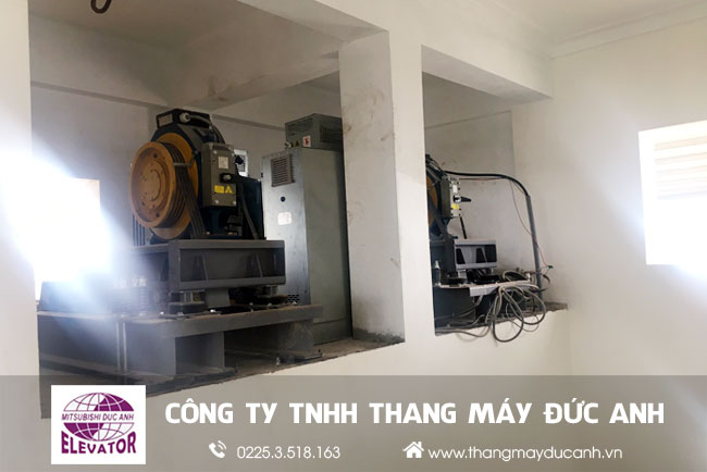 bàn giao thang máy khách sạn 630kg tại thanh hóa