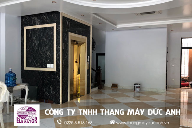 dự án thực tế lắp đặt thang máy tải khách tại hạ long