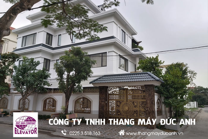 Thiết kế thang máy biệt thự 450Kg theo yêu cầu - Hải Phòng