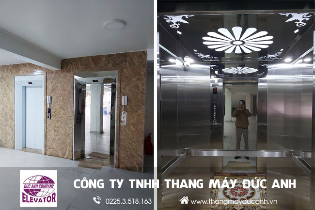 Lắp đặt 02 thang máy văn phòng 750kg vận hành nhóm tại Hải Phòng