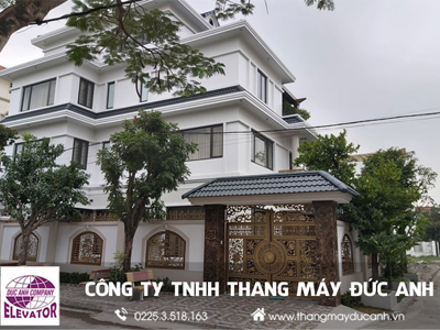 Bàn giao thang máy biệt thự 450Kg thiết kế theo yêu cầu - Hải Phòng