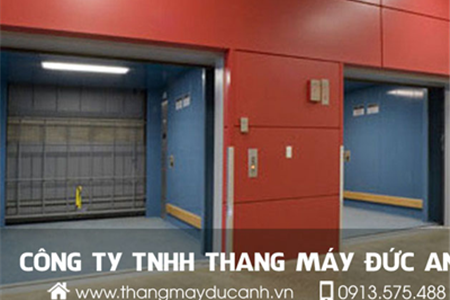 Thiết kế, lắp đặt thang máy tải hàng kèm người tại Công ty Hợp Lực – Long An