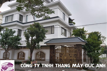 Bàn giao thang máy biệt thự 450Kg thiết kế theo yêu cầu - Hải Phòng