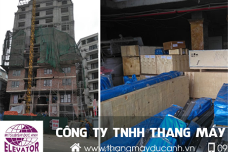 Ký hợp đồng, xuống hàng lắp đặt thang máy khách sạn 750kg tại Quảng Ninh