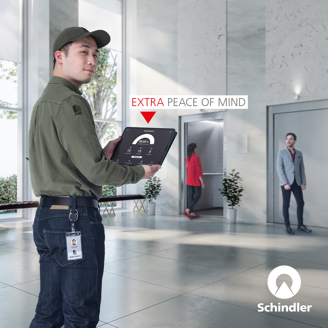 Thang máy Schindler có công năng vượt trội và An toàn tối ưu