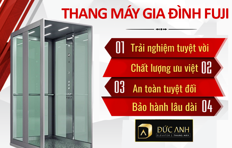 Chuyên lắp đặt thang máy Fuji đẹp, giá tốt tại Hải Phòng