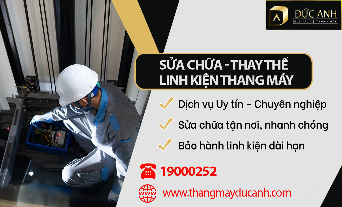 Chuyên sửa chữa, thay thế linh kiện thang máy uy tín, chuyên nghiệp Hải Phòng