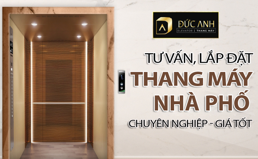 Cách chọn và bố trí lắp đặt thang máy đẹp, sang trọng cho nhà phố