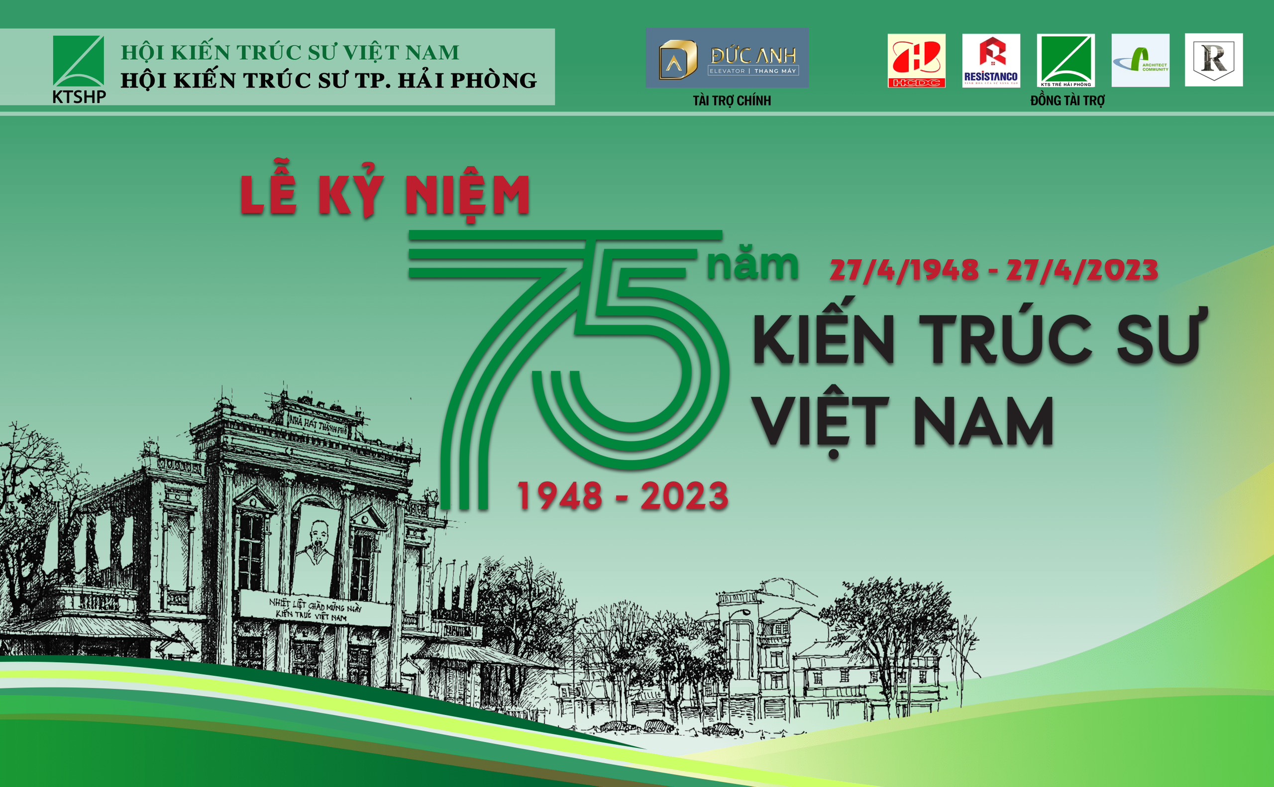 Thang Máy Đức Anh chúc mừng ngày Kiến Trúc Sư Việt Nam (27/04/1948 - 27/04/2023)
