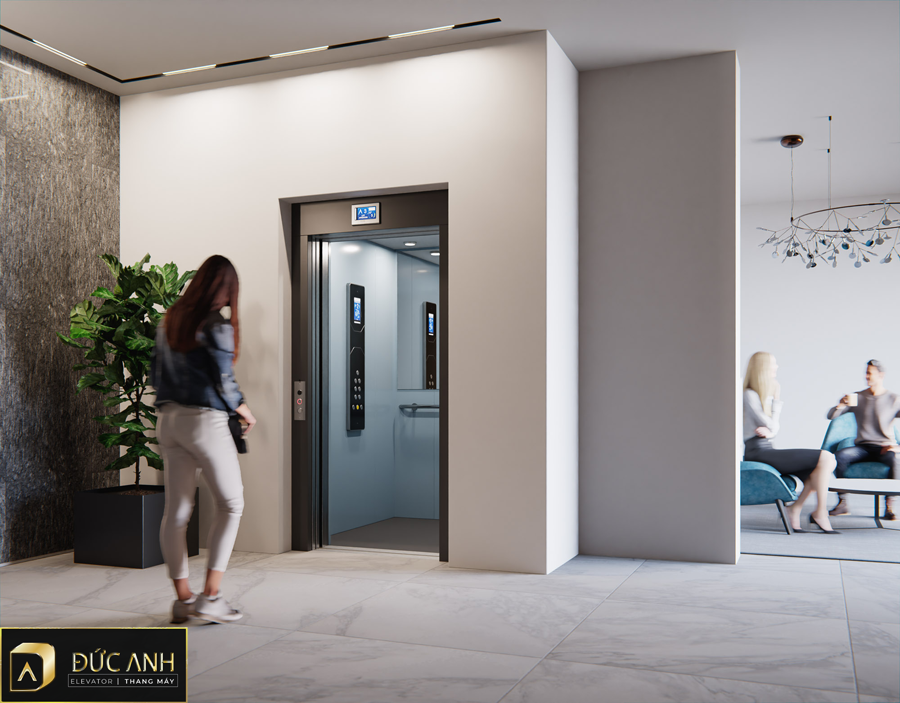 Lắp đặt thang máy cho chung cư mini đẹp, hiện đại tại Hải Phòng