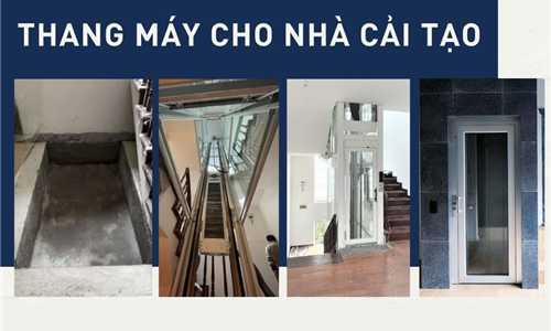 Những lưu ý khi lắp đặt thang máy cho nhà cải tạo